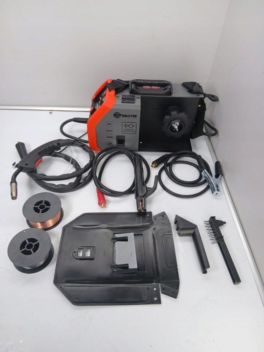 Сварочный инвертор ПОЛУАВТОМАТ IGBT FLUX MIG MAG MMA Majster MP0142 Pro 5 кг, фото 5