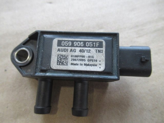 ДАТЧИК ДАВЛЕНИЯ ВЫХЛОПНЫХ ГАЗОВ VW SKODA AUDI 059906051F ОРИГИНАЛ OE, фото 2
