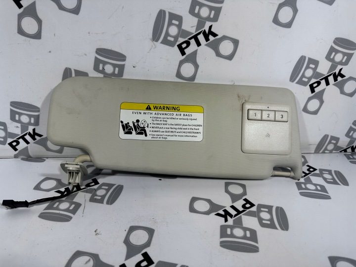 СОЛНЦЕЗАЩИТНЫЙ КОЗЫРЕК ВОДИТЕЛЯ PASSAT CC 3C8857551 БЕЖЕВЫЙ HOMELINK, фото 1