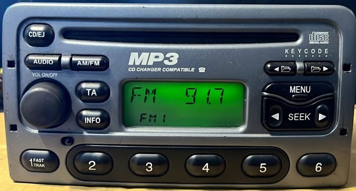 Автомагнитола Ford TRANSIT MONDEO FOCUS GALAXY 1-DIN, фото 2