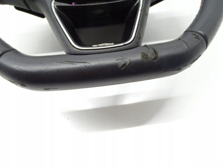 РУЛЬ КОЖАНЫЙ МУЛЬТИФУНКЦИОНАЛЬНЫЙ ЛЕПЕСТКА SEAT ATECA FR 575419091J, фото 3