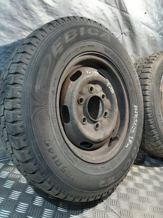 KIA K2700 ДИСКИ КОЛЕСА С ШИНАМИ 2x DEBICA 185 R14C 102/100Q 2016 г. 5x120, фото 2