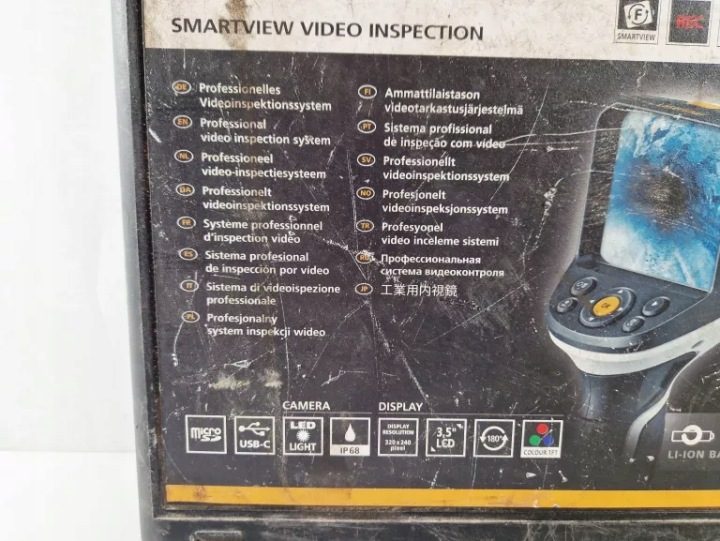 Инспекционная камера Laserliner VideoFlex G4 Ultra 082.240A 9mmx10m IP54 IP67, фото 3