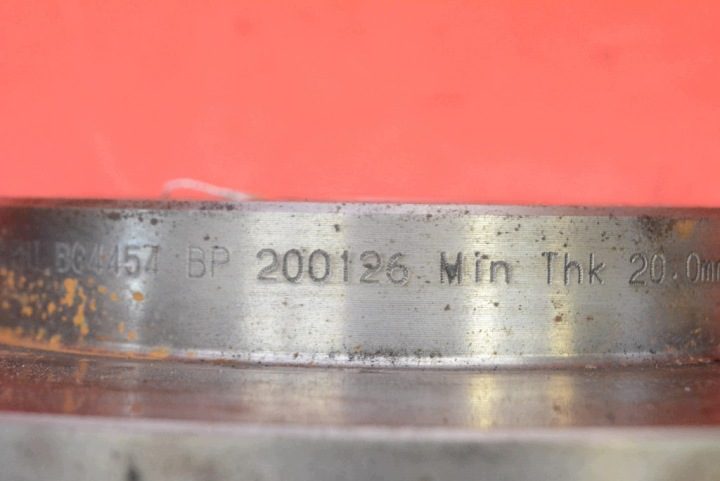 ТОРМОЗНОЙ ДИСК ПЕРЕДНИЙ NISSAN NOTE 2 II E12 1.2 VVT 80 Л.С. 12-16, фото 4