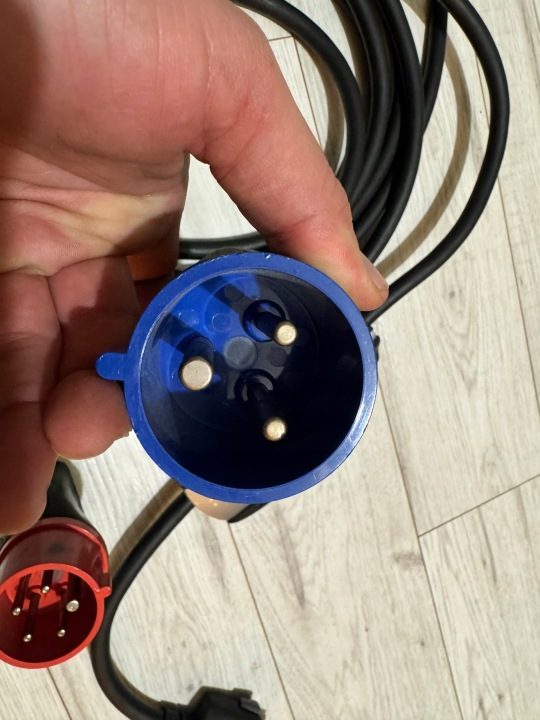 Кабель для зарядки UMC 1 2 Tesla 11 квт 3P 3 фазы комплект Adapterów, фото 9