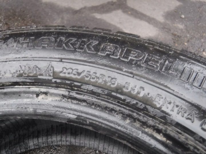 2× Шина зимняя Nokian Tyres Hakkapeliitta 7 205/70R15 100 т сцепление на снегу (3PMSF), фото 3