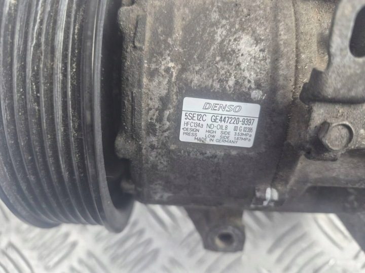 КОМПРЕССОР КОНДИЦИОНЕРА TOYOTA AVENSIS II T25 GE447220-9397, фото 5