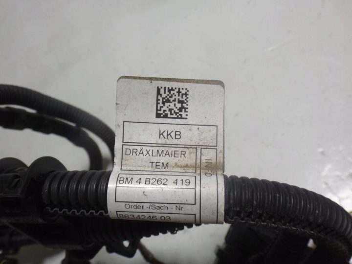 ЖГУТ ПРОВОДКИ ДВИГАТЕЛЯ BMW F45 F46 X1 F48 X2 F39 B42 B46 B48 8634246, фото 3