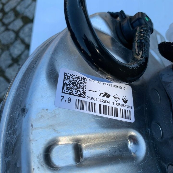 RENAULT CAPTUR II 1.3 TCE ВАКУУМНЫЙ УСИЛИТЕЛЬ ГЛАВНЫЙ ТОРМОЗНОЙ ЦИЛИНДР 472106191R 460912995R, фото 7