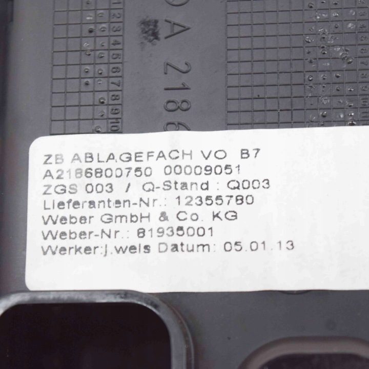 ПЕПЕЛЬНИЦА MERCEDES-BENZ CLS (C218) 81935001 11694703 2.1L 150 кВт 2013, фото 11