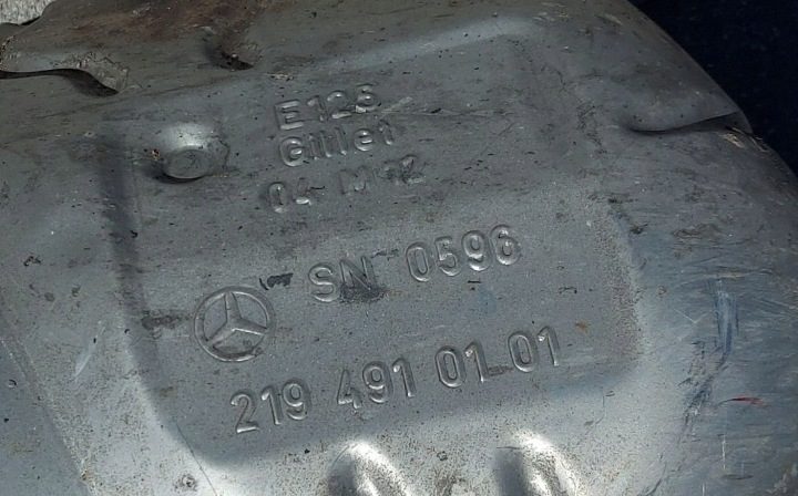 Глушитель в сборе Mercedes CLS W219 3.5 V6, фото 4