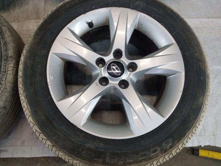 4× Литой диск Hyundai OE 7.0" x 16" 5x114.3 ET 40, фото 6