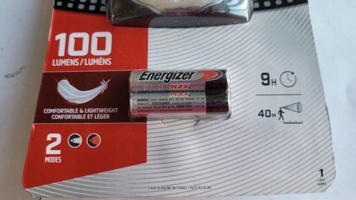 Налобный фонарь Energizer 100 lm LED, фото 2