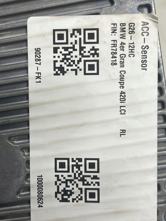 МОДУЛЬ РАДАР ДАТЧИК FRR-02 BMW G20 G22 M3 F90 G30 G11 G15 G16 M8 G01 G05 G07, фото 3