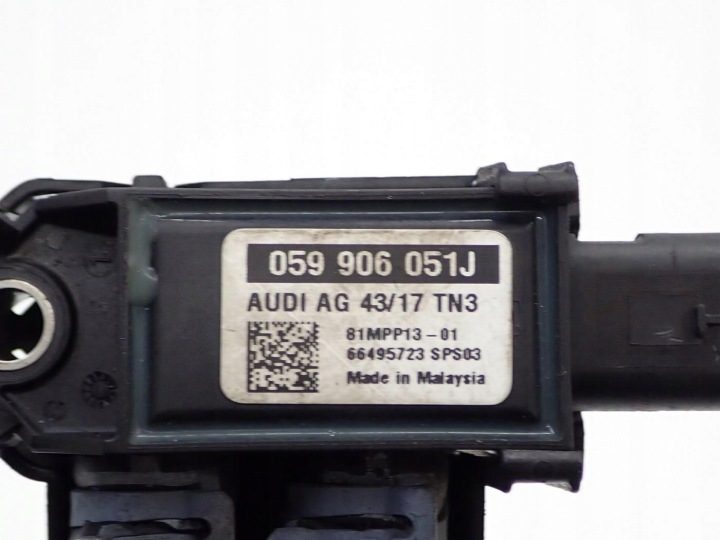 ДАТЧИК ДАВЛЕНИЯ ВЫХЛОПНЫХ ГАЗОВ 059906051J AUDI A4 B9 8W A5 II F5 3.0 TDI DCP 18 г., фото 3