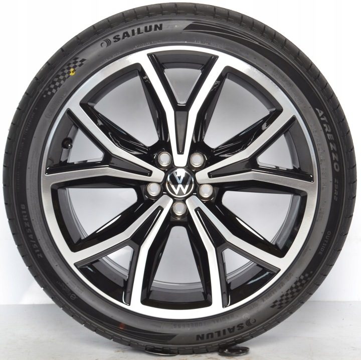 4X колеса летние 18" 5X112 оригинал VW T-Cross Skoda Kamiq Seat Ateca лето, фото 7