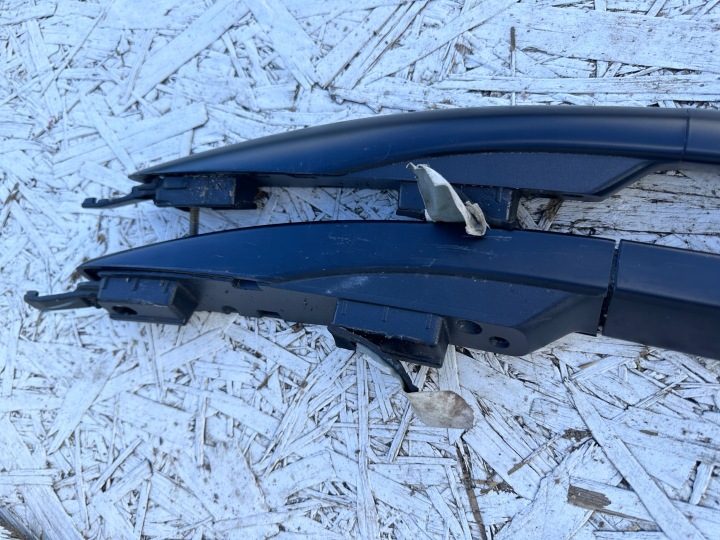 Kuga MK2 рестайлинг рейлинги на крышу черные комплект, фото 7