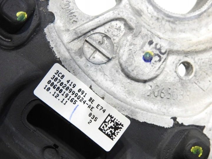 РУЛЬ МУЛЬТИФУНКЦИОНАЛЬНЫЙ VW PASSAT B7 3C8419091BE, фото 7