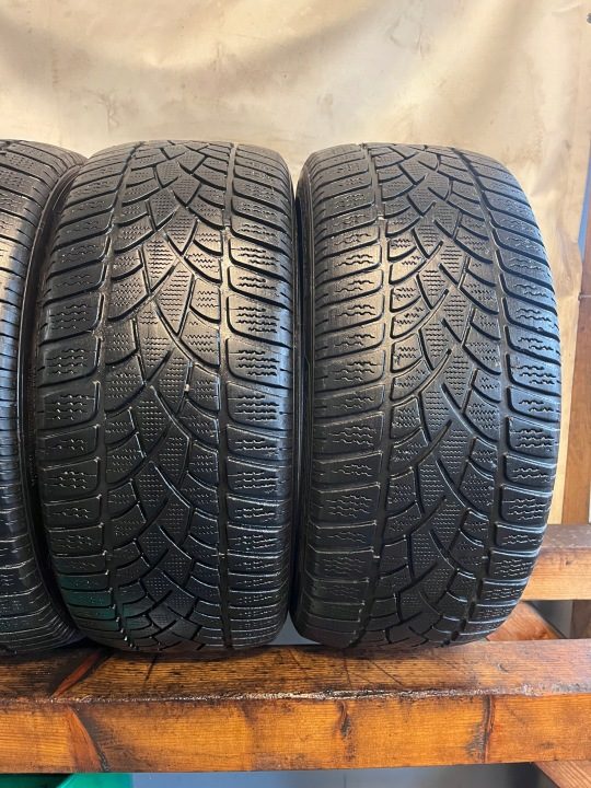 4× Шина зимняя Dunlop SP Winter Sport 3D 235/40R18 95 В сцепление на снегу (3PMSF), защита диска MO - Mercedes-Benz, фото 2