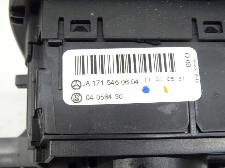 ПАНЕЛЬ ПЕРЕКЛЮЧАТЕЛЬ СВЕТА MERCEDES SLK R171 W171 A1715450604, фото 4