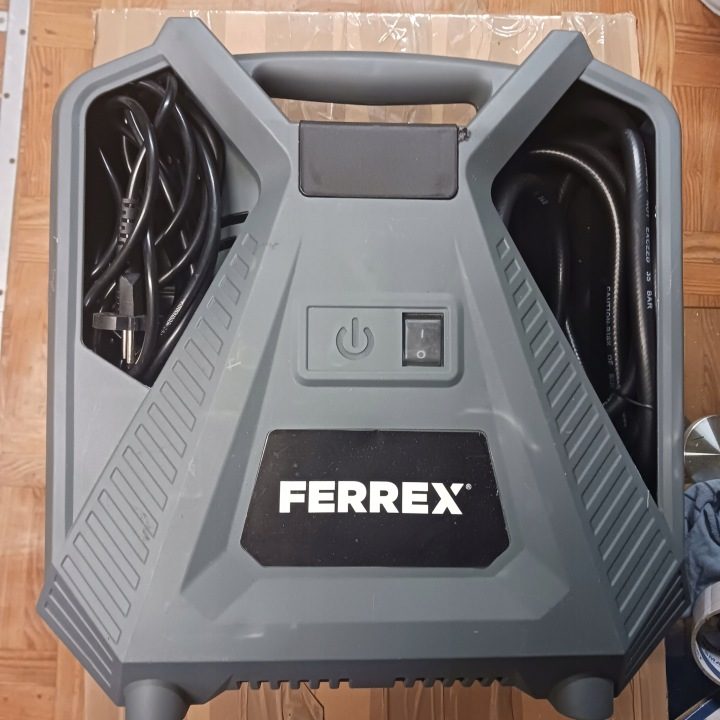 Компрессор безмасляный Ferrex CQB180D-1 0 l 8 бар, фото 1