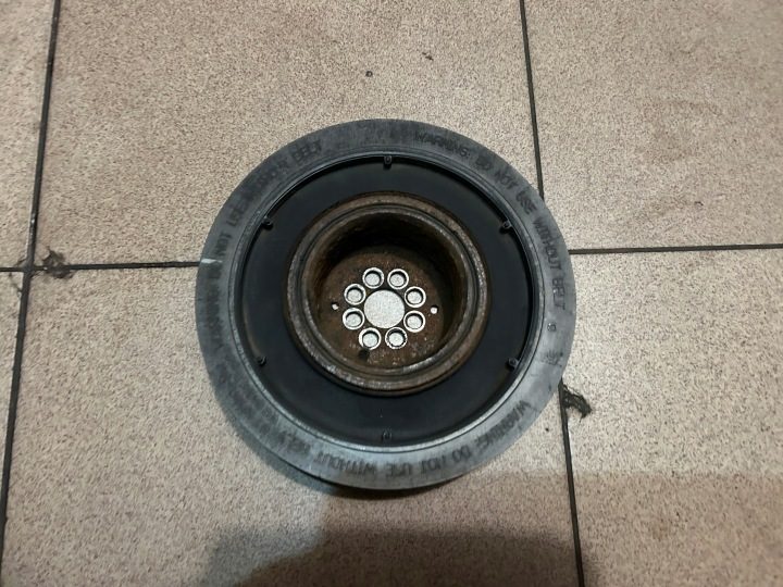 ШКИВ ВАЛА VW TOUAREG AUDI Q7 A8 D3 A6 C6 3.0 TDI ОРИГИНАЛ, фото 1