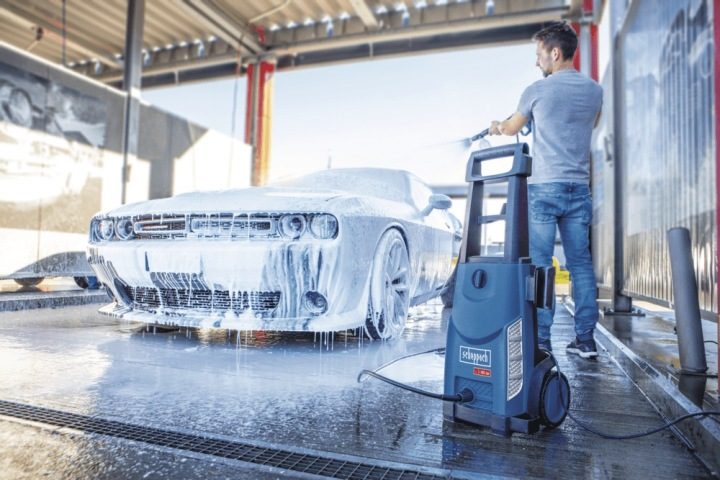 Мойка высокого давления Scheppach HCE2400 180 бар на Запчасти, фото 4