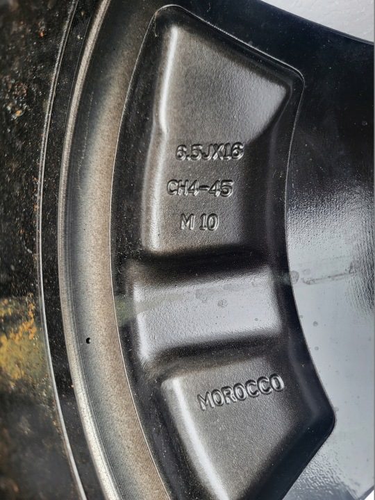 Литой диск Renault OE DACIA SANDERO 6.5" x 16" 4x100 ET 45, фото 10