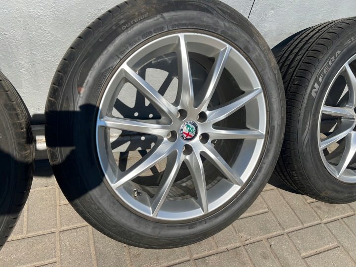 ALFA ROMEO STELVIO КОЛЕСА ДИСКИ ШИНЫ 19" 235/55/19 5X110 ET34, фото 4