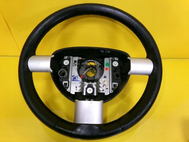 Руль кожаный с подушкой Volkswagen NEW Beetle 2001 1C0419091 NR139, фото 9