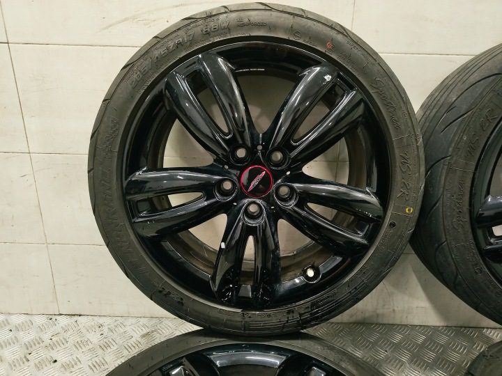 MINI F56 РЕСТАЙЛИНГ JCW КОЛЕСА ДИСКИ 17 ДЮЙМОВ ШИНЫ ЛЕТНИЕ 205/45R17 КОМПЛЕКТ, фото 2