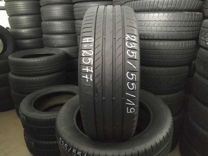 Шина летняя Continental ContiSportContact 5 235/55R19 101 Вт защита диска, фото 3
