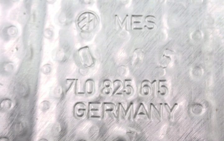 ТЕПЛОЗАЩИТНЫЙ ЭКРАН ВЫХЛОПА 7L0825615 AUDI Q7 4L, фото 9