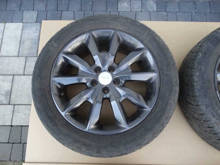 JEEP CHEROKEE WRANGLER RENEGADE COMPASS КОЛЕСА ДИСКИ 225/55R18 5SN87TRMAA, фото 2