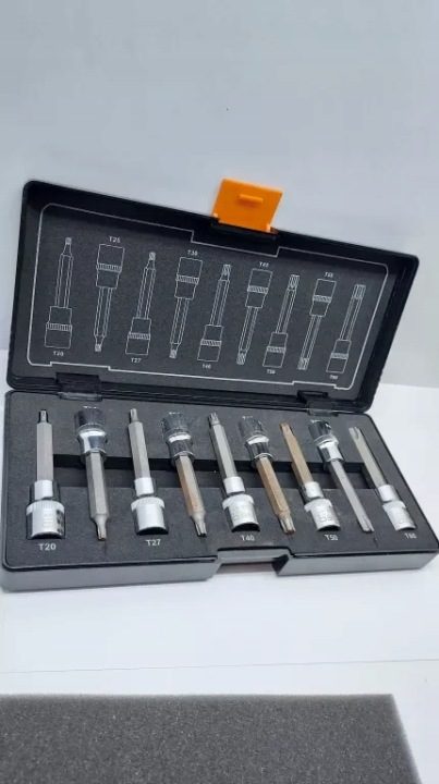 NEO TOOLS торцевые головки 82 шт. 1/4, 1/2 CR-V комплект инструментов кейс, фото 2