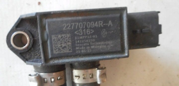 Nissan Qashqai X-Trail IV Renault Dacia датчик давления выхлопных газов 227707094R, фото 3