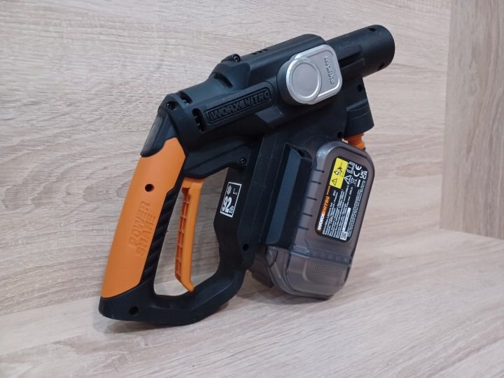 Мойка высокого давления Worx Hydroshot WG633E 220l/h 6m Аккумуляторная 4 А·ч 56 бар, фото 7