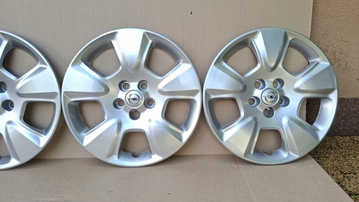 Колпак Opel OE Оригинальный 15" серебристый, фото 3