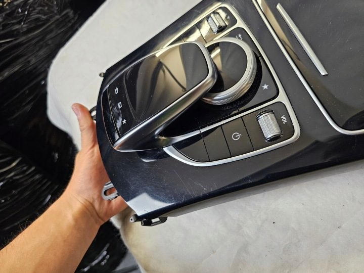 ДЕКОР ТОННЕЛЬ ПАНЕЛЬ СРЕДНЯЯ УПРАВЛЕНИЯ ПЕРЕКЛЮЧАТЕЛЬ КОНСОЛИ MERCEDES W205, фото 7