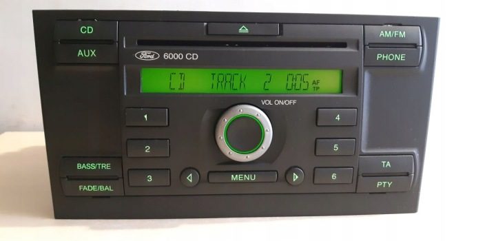 МАГНИТОЛА CD 6000 FORD MONDEO MK3 РЕСТАЙЛИНГ + КОД, фото 6