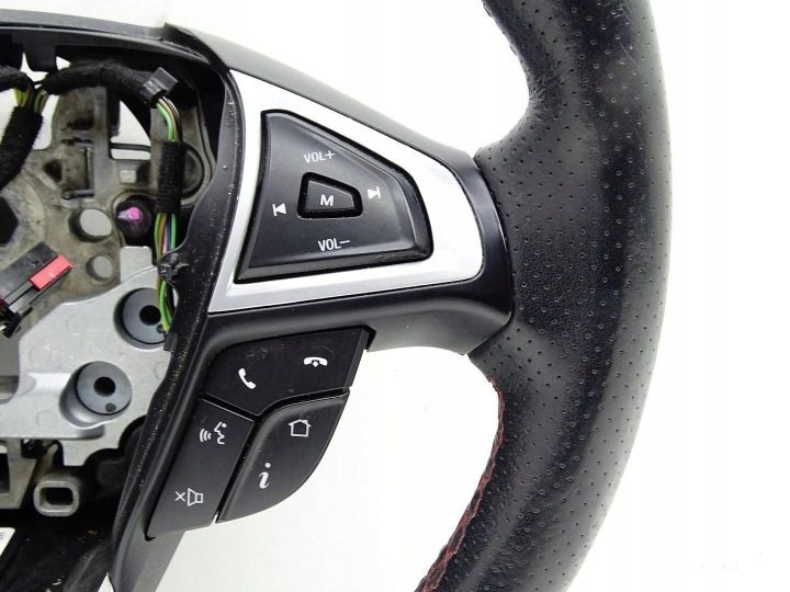 РУЛЬ МУЛЬТИФУНКЦИОНАЛЬНЫЙ МУЛЬТИ КОЖА СТРОЧКА FORD MONDEO MK5 V HS71-3600-KA, фото 3