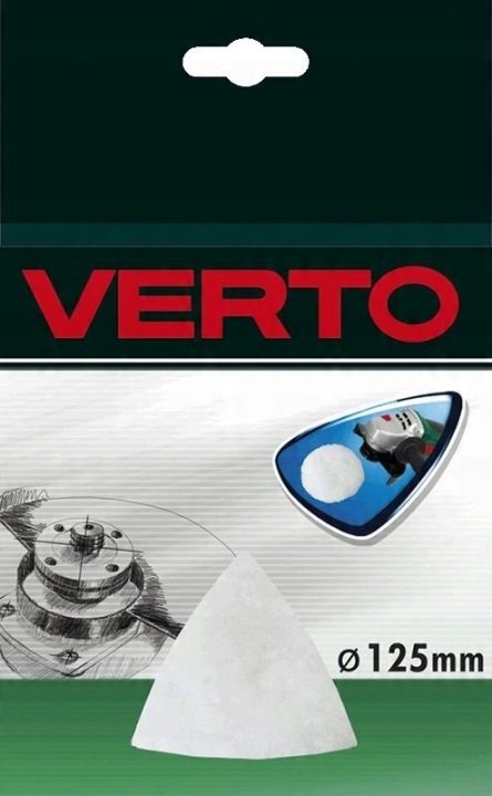 Futro polerskie Verto 61H706 125 мм, фото 2
