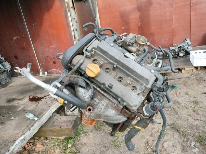ДВИГАТЕЛЬ В СБОРЕ OPEL SAAB VECTRA ASTRA ZAFIRA MERIVA C 1.8 Z18XE, фото 1