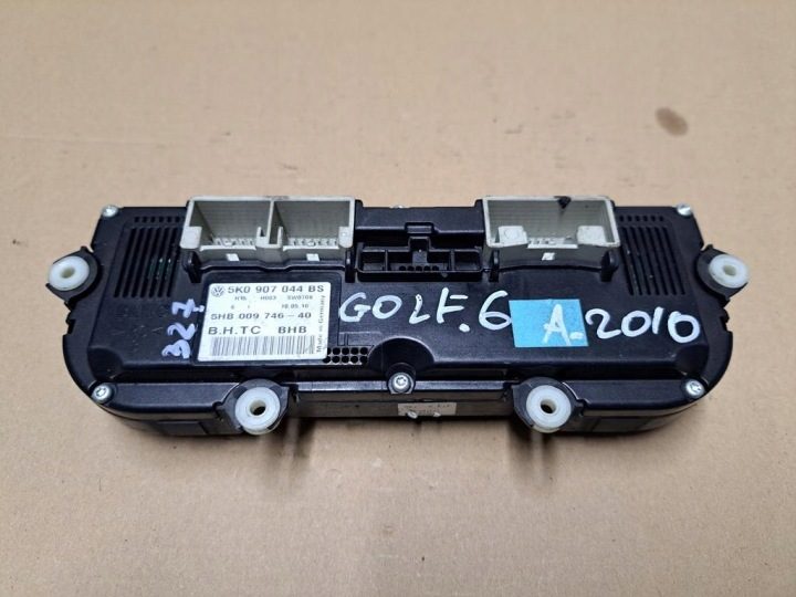 ПАНЕЛЬ УПРАВЛЕНИЯ ОБДУВА КОНДИЦИОНЕРА VW GOLF VI 5K0907044BS (1), фото 2