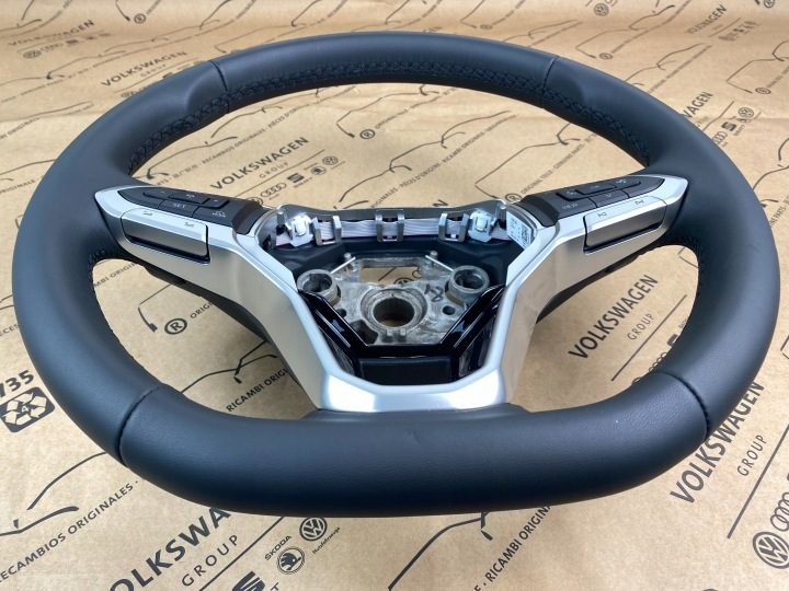 GD VW Tiguan III 571 руль кожа 571419089F оригинальная 5 л.с., фото 4