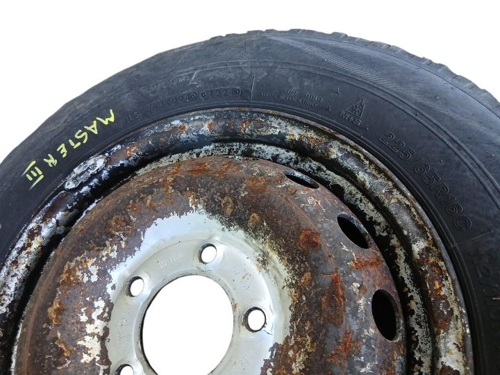 КОЛЕСА ДИСКИ ШИНЫ 225/65/R16C DOT 1224 MASTER III MOVANO B, фото 3