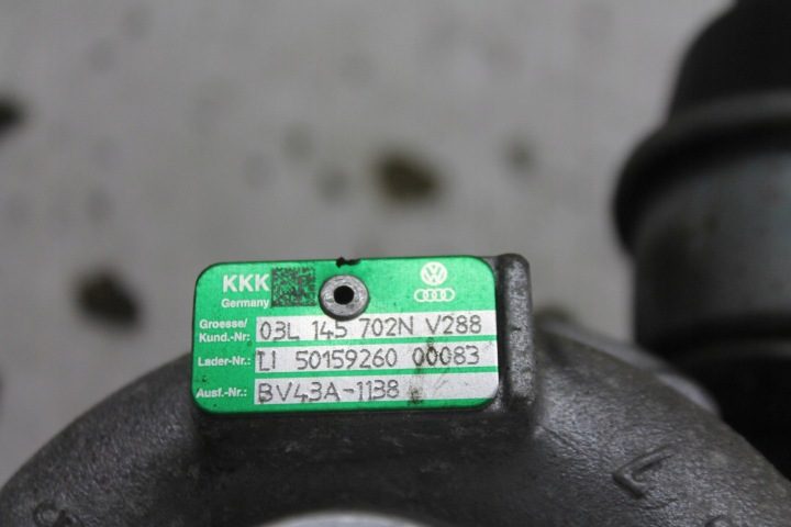 ТУРБИНА 03L145702N SEAT EXEO 2.0 TDI 08-13, фото 3