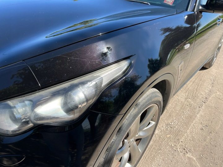Infiniti FX30D 3.0D компл. передний оригинал в хорошем состоянии состояние, фото 14