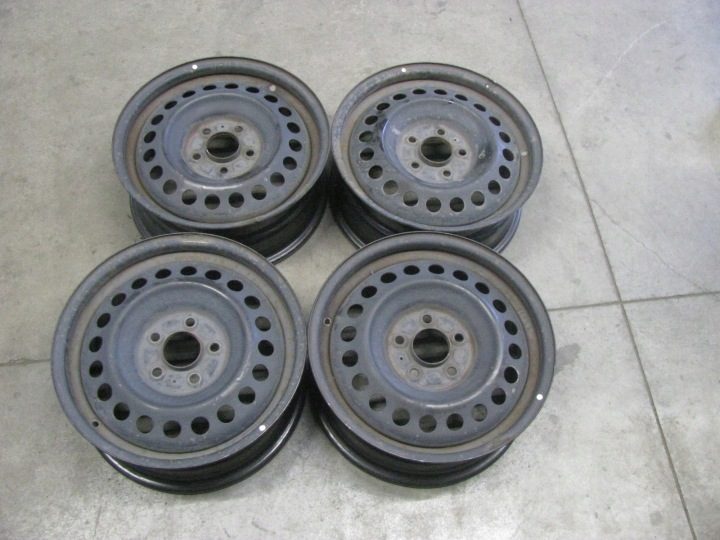 4× Штампованный диск Mitsubishi OE Mitsubishi 6.5" x 16" 5x114.3 ET 46, фото 1