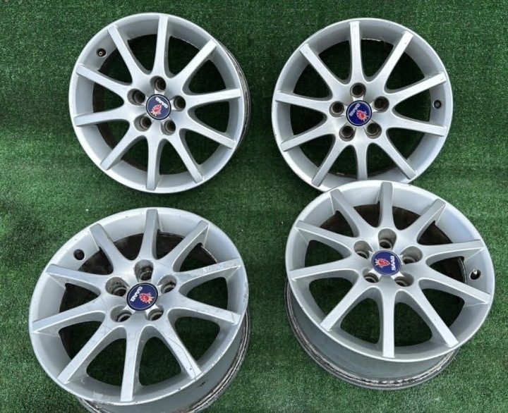 Литой диск Saab OE 9-3 Ver2 См. фото x 16" 5x110, фото 1